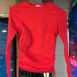 Red long sleeve